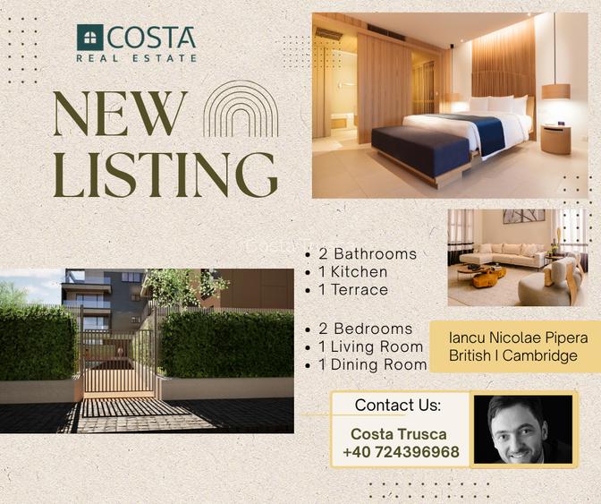 Vanzare Apartament 3 Camere Nou Iancu Nicolae Pipera Cambridge I British