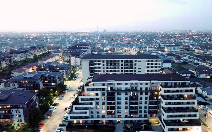 2 camere cu grădină proprie  și loc de parcare inclus. Mobilat. Rond Cristalului - 13