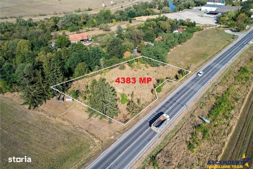FILM!Teritoriu versatil:4.383 mp intravilan, deschidere 47ml, Sfantu G - 7