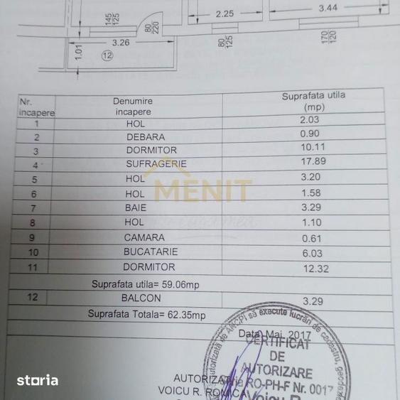 Apartament 3 camere 63 mp Republicii 8 Martie - 2