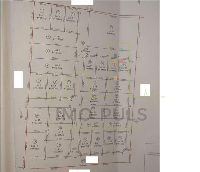 Teren Construcții intravilan de 798 mp, în Săcălaz