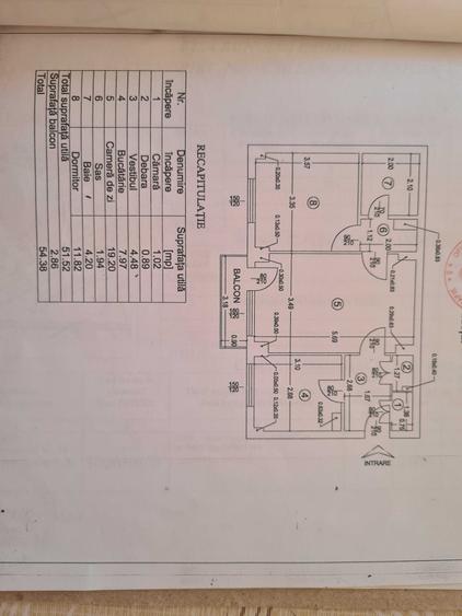 Apartament cu 2 camere semidecomandat în Rahova