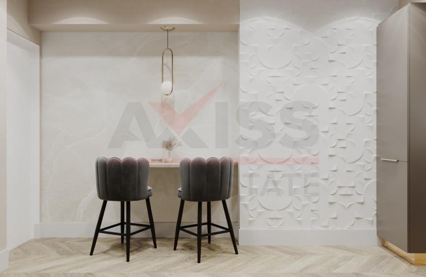 Apartament cu 2 camere decomandat, mobilat în Capitol