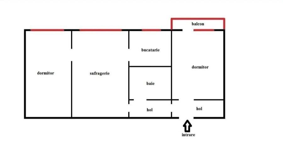 Tudor Center Ap 3 camere ! - 1