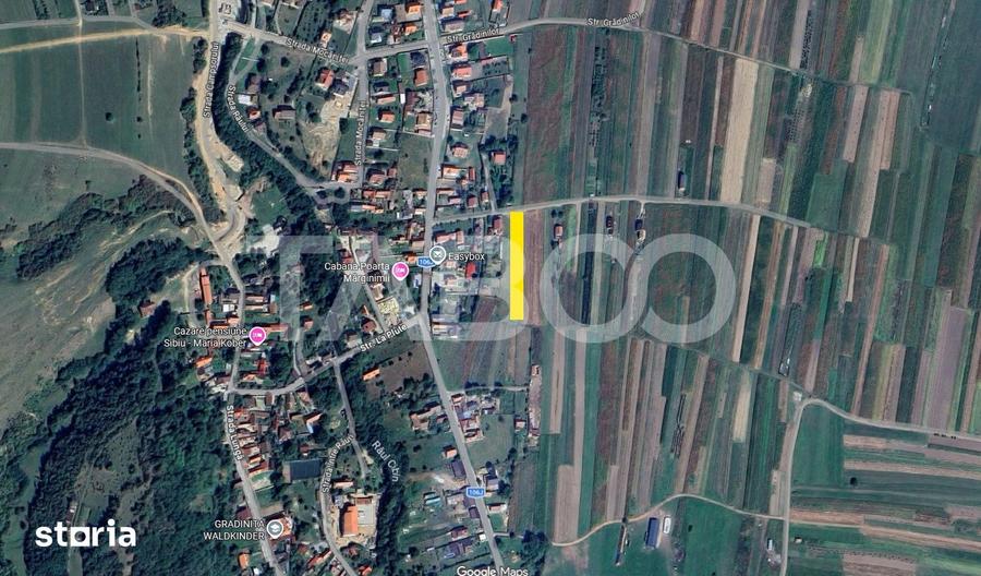 Teren de 2021 mp, în Orlat