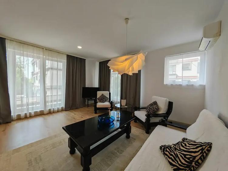 Apartament cu 3 camere decomandat, mobilat în Barbu Văcărescu
