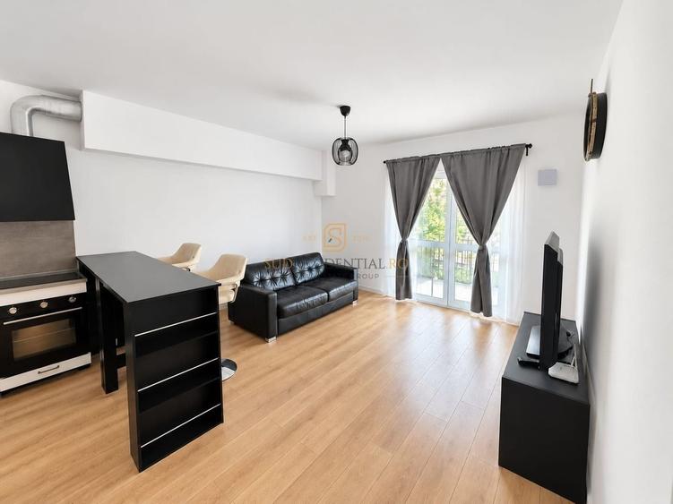 Apartament cu 2 camere semidecomandat, mobilat în Berceni