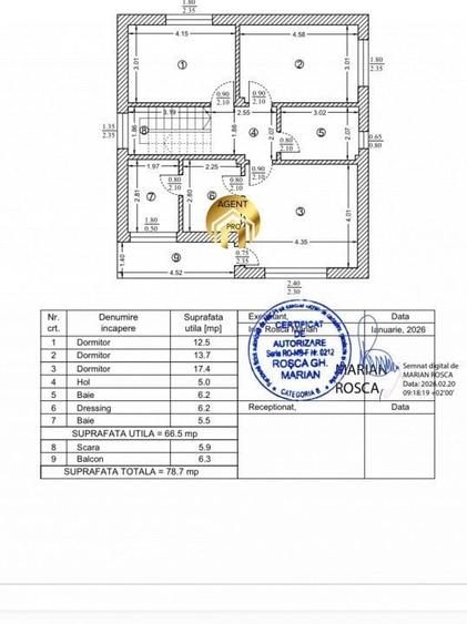 Casă cu 5 camere cu Teren 480 Mp în Mogoșoaia