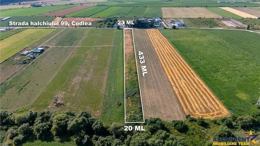 Teren de 10000 mp, în Periferie