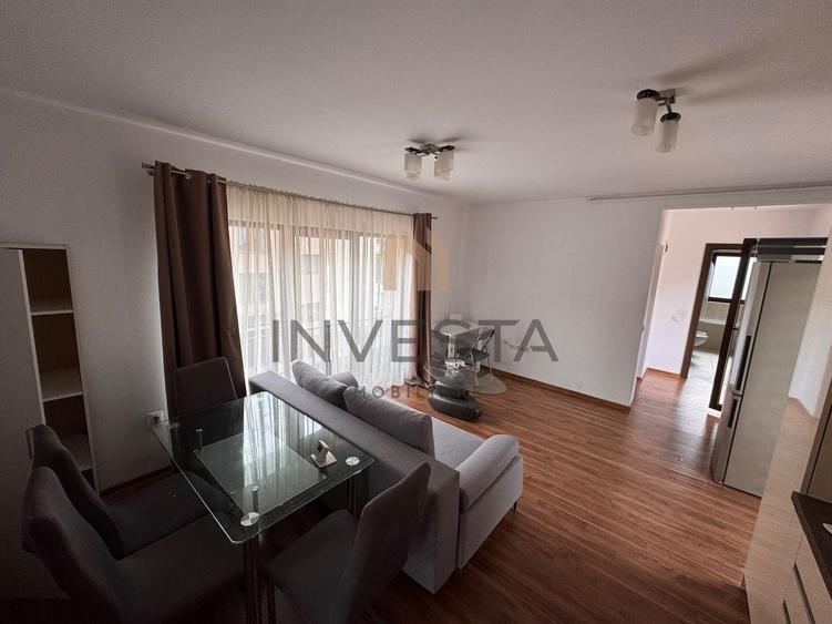 Apartament cu 2 camere semidecomandat, mobilat în Andrei Mureșanu