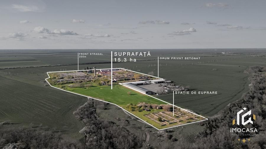 Spațiu industrial, de 28,000 mp, în Nord