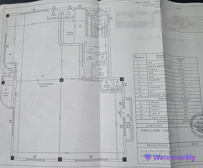 Proprietate specială, de 3,473 mp, în Est
