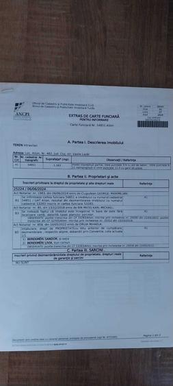 Teren de 1163 mp, în Aiton