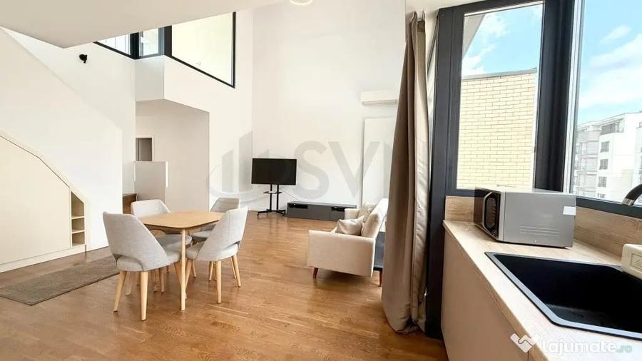 Apartament cu 4 camere semidecomandat în Pipera