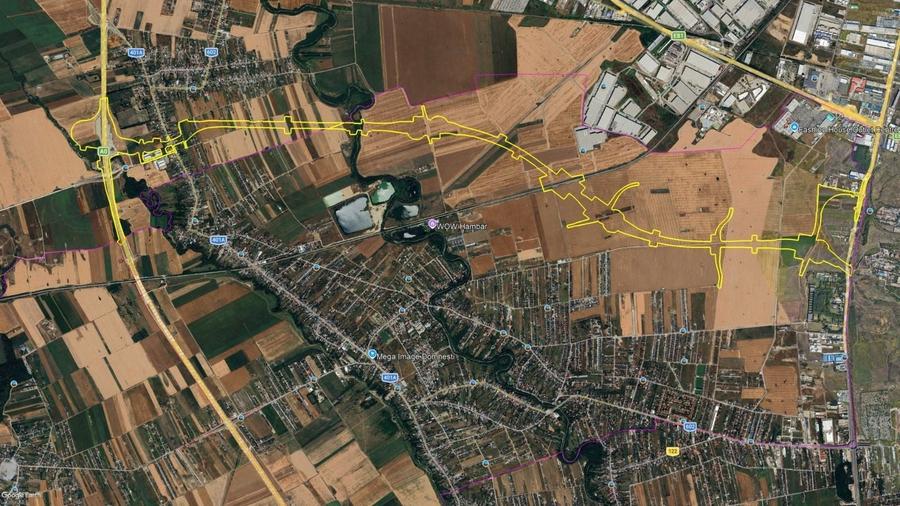 Teren Construcții intravilan de 15500 mp, în Domnești