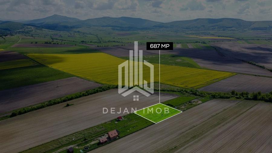 Teren agricol intravilan de 687 mp, în Aninoasa