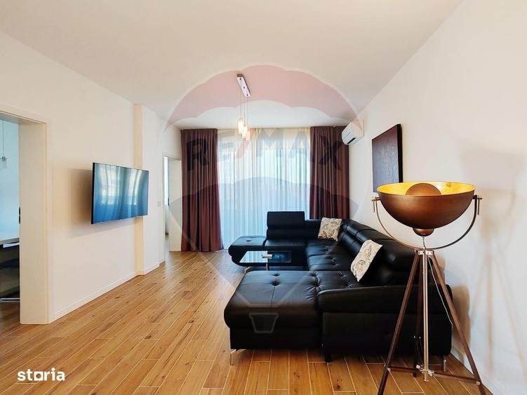 Apartament cu 2 camere, mobilat în Ultracentral