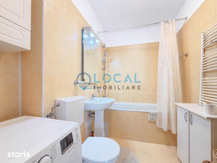 Apartament cu 2 camere semidecomandat, mobilat în Plopilor