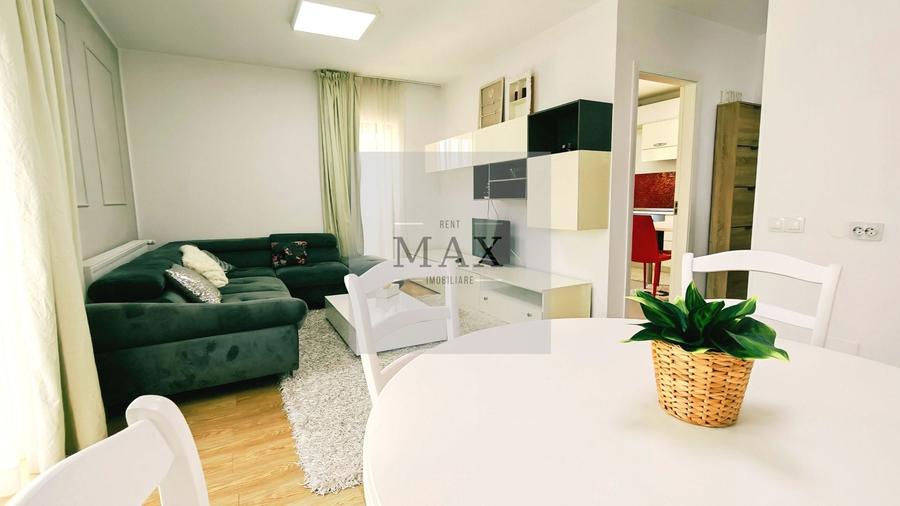 Apartament cu 2 camere semidecomandat, mobilat în Borhanci