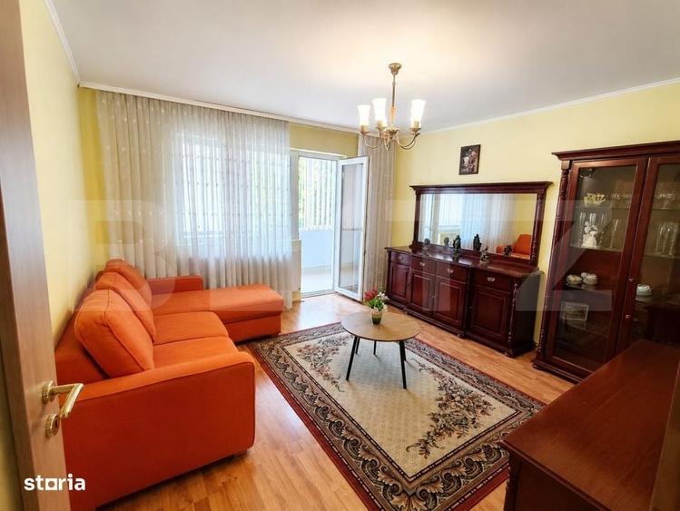 Apartament 2 camere decomandat, 57 mp + balcon, etaj 2, mobilat si uti - 3