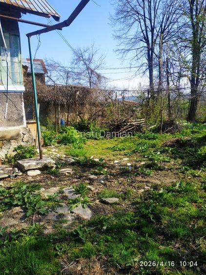 Pucioasa, casa si teren 1093 mp, gaze la poarta