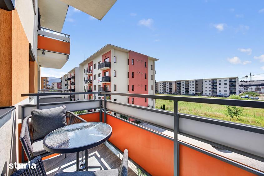 Apartament cu 2 camere, mobilat în Tractorul