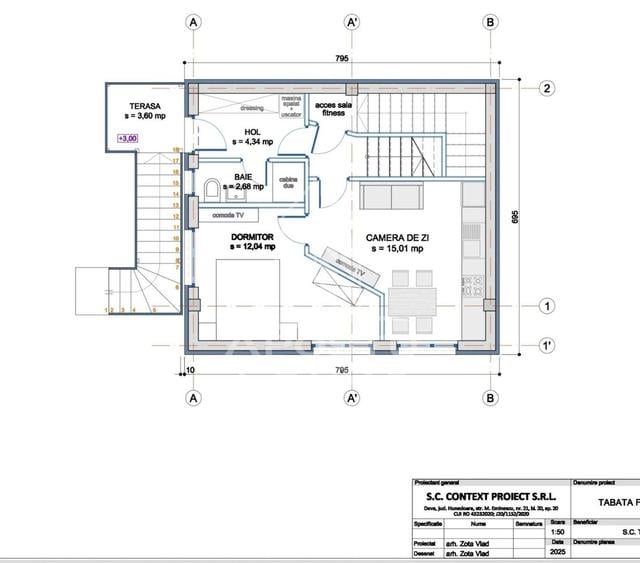CASA EXCLUSIVISTA cu SALA de FITNESS la parter / DEVA/ Design 2025 - 19
