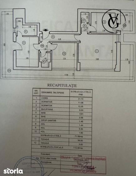 Apartament cu 3 camere, mobilat în Băneasa