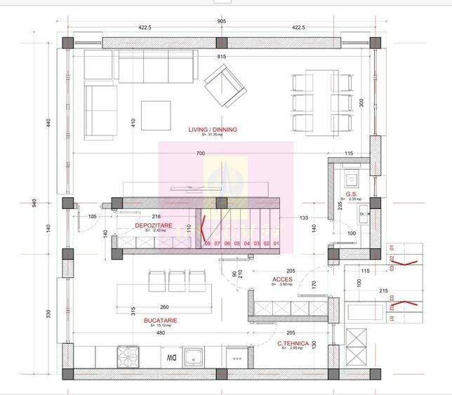 Casă cu 4 camere cu Teren 117 Mp în 1 Decembrie