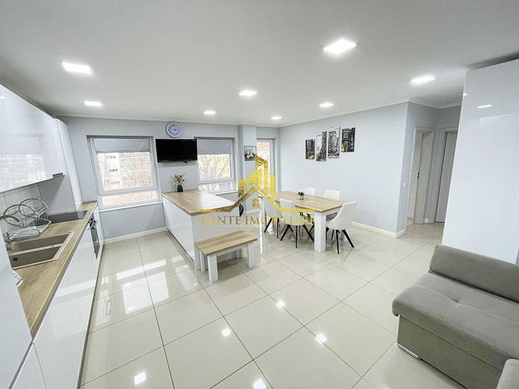 Apartament cu 3 camere semidecomandat, mobilat în Mărăști