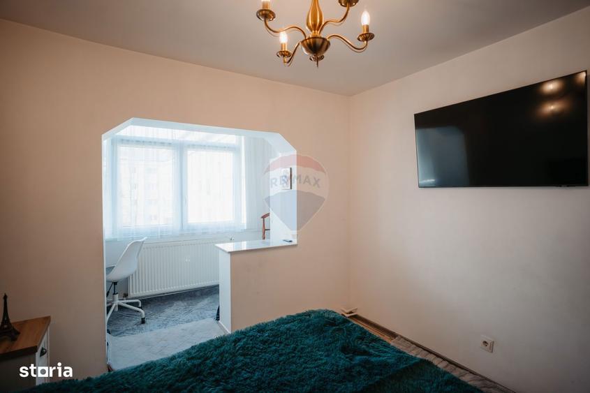 Apartament cu 3 camere, mobilat în Burdujeni