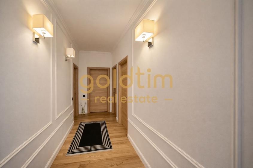 Apartament cu 4 camere semidecomandat, mobilat în Herăstrău
