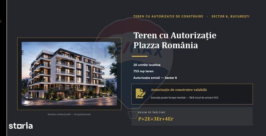 Teren Autorizatie de construire Randament 51%-Investitie PlazzaRomania - 3