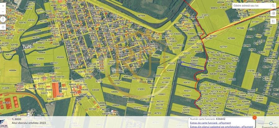 Teren agricol extravilan de 11273 mp, în Plopi