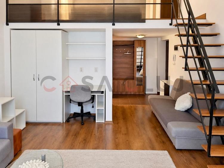 Apartament cu 2 camere semidecomandat, mobilat în Gheorgheni