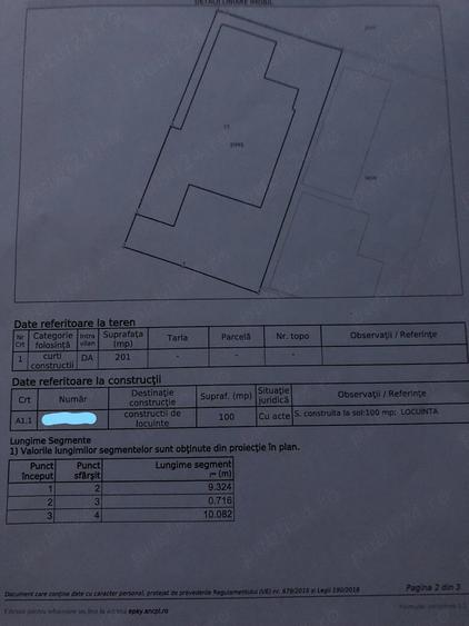 Apartament cu 3 camere decomandat în Orizont
