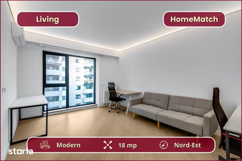Cortina North || Studio || Finisaje de lux || Birou || Comision 0% - 12