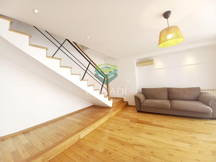 Apartament cu 3 camere semidecomandat, mobilat în Herăstrău