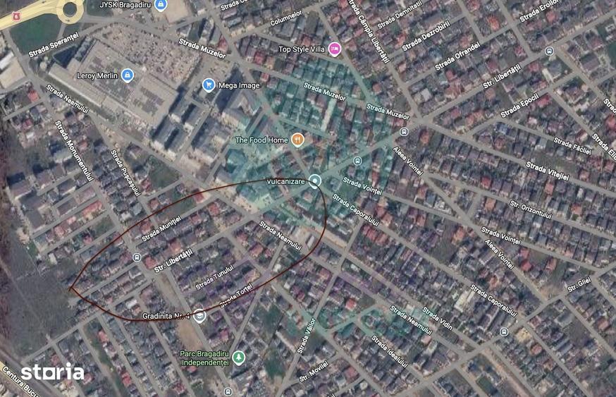 Teren de 384 mp, în Haliu