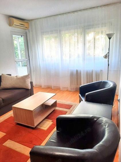 Apartament cu 2 camere semidecomandat, mobilat în Iancului