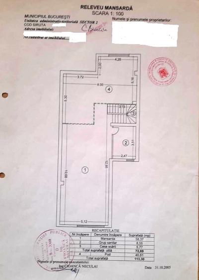Casă individuală cu 9 camere cu Canalizare în Moșilor