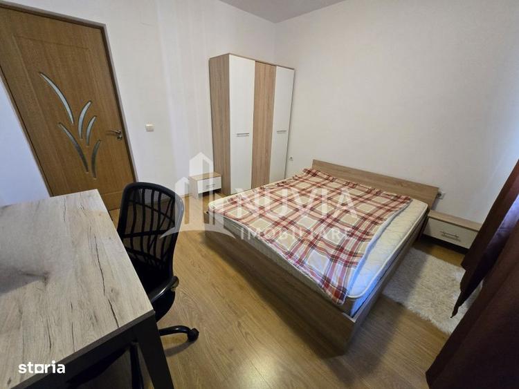 Apartament cu 3 camere decomandat, mobilat în Central