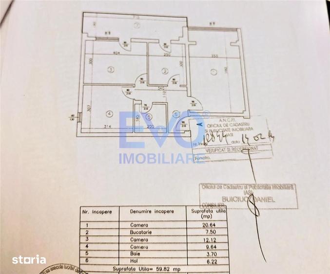 Apartament cu 3 camere decomandat în Valea Lupului