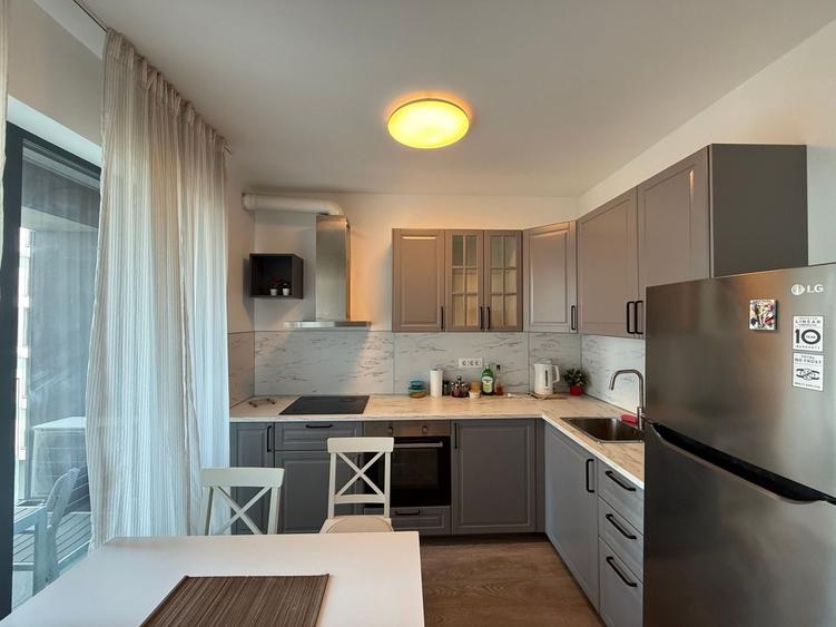 Apartament cu 2 camere, mobilat în Pipera