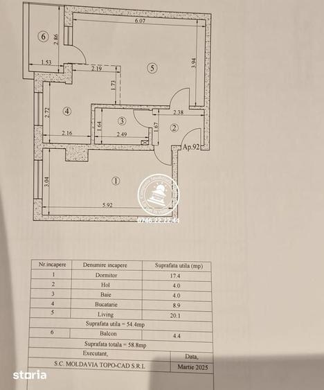 Apartament 2 camere Tatarasi Bloc nou - 3