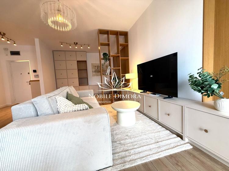 Apartament cu 2 camere semidecomandat, mobilat în Take Ionescu