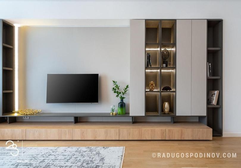 Apartament cu 3 camere decomandat, mobilat în Herăstrău