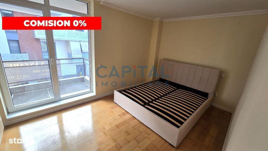 Apartament cu 2 camere semidecomandat, mobilat în Borhanci