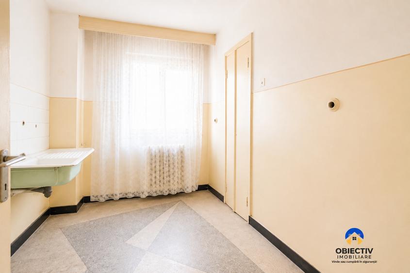 Apartament cu 2 camere semidecomandat în Mărăței