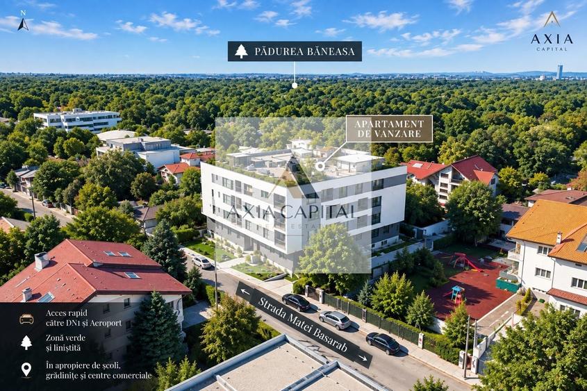 Apartament cu 3 camere decomandat, mobilat în Pipera